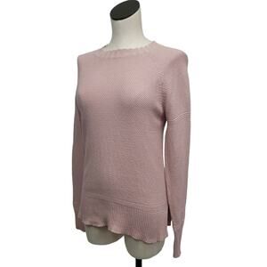 Sherpa Adventure Gear Pale Pink Long Sleeve Crewneck Sweater Women's Size Small